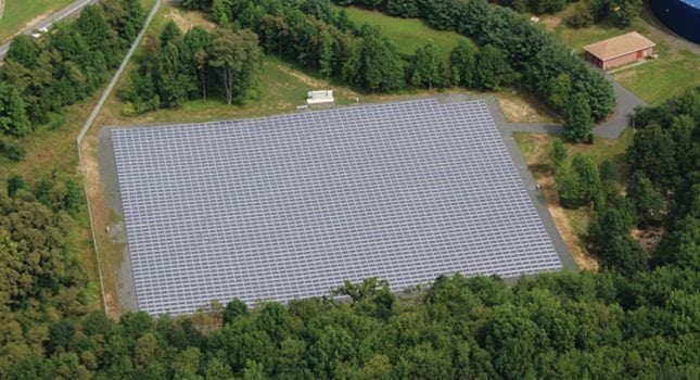 Marlboro Township solar field