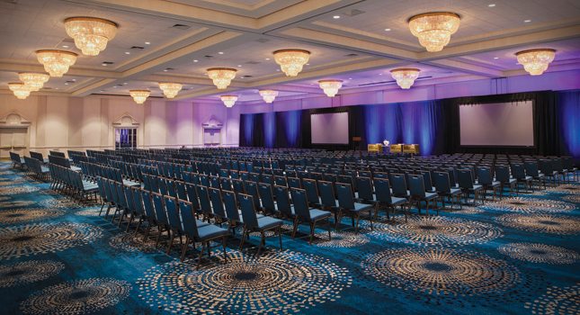 The Ocean Place Resort & Spa in Long Branch offers more than 100,000 square feet of versatile indoor and outdoor event space, including 26 indoor meeting rooms and two 10,000-square-foot ballrooms.