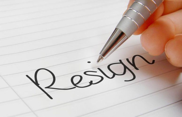 Resign