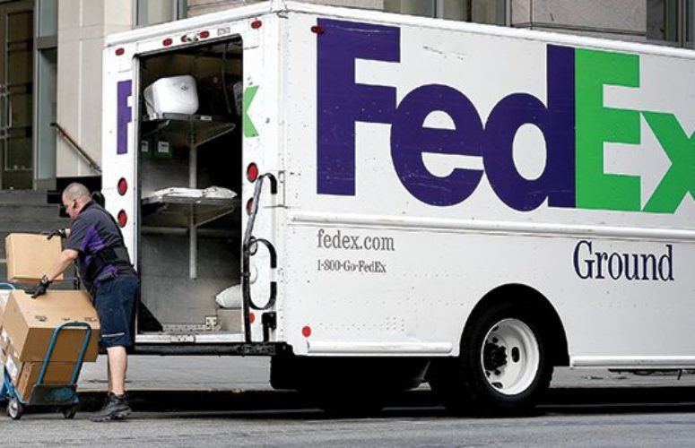 FedEx truck