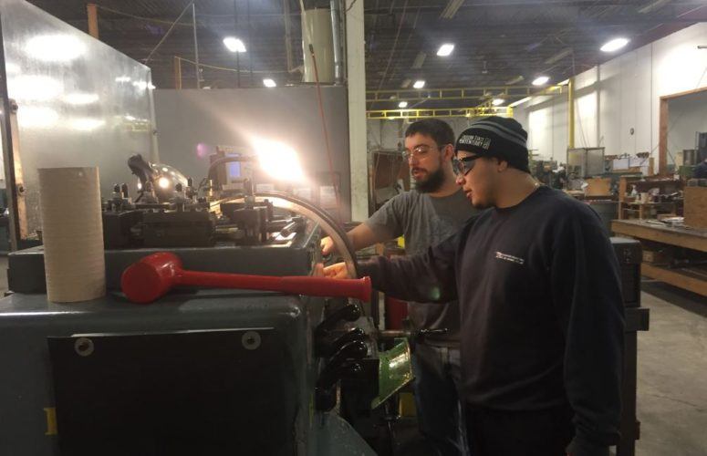 Machinists at Convertech in Wharton, NJ