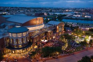More than 10 million people have attended events at the New Jersey Performing Arts Center (NJPAC) since it opened on October 18, 1997. More than 1.5-million New Jersey students have experienced arts learning activities either in its spaces or classrooms, through NJPAC residencies.