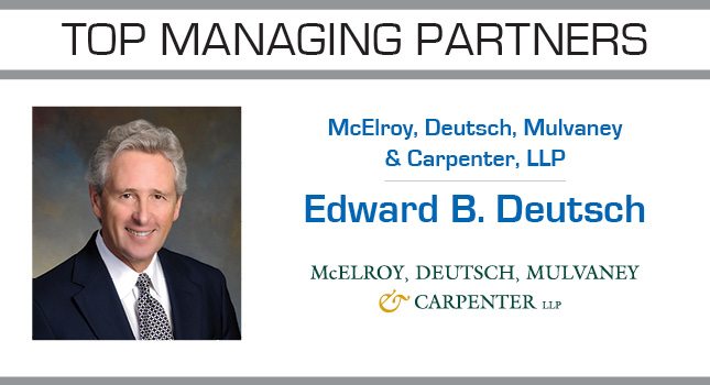 Edward B. Deutsch - New Jersey Business Magazine