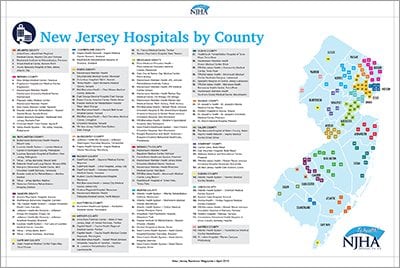 2019 Hospital map