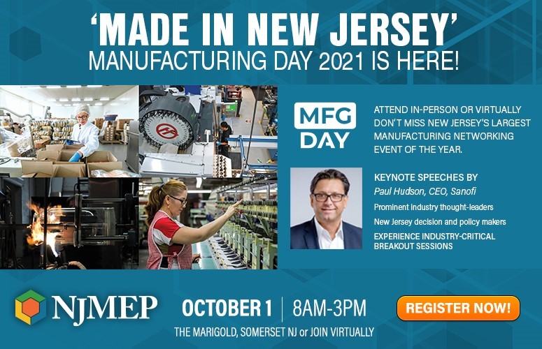 NJ Still Makes! ‘MADE in New Jersey’ Manufacturing Day New Jersey