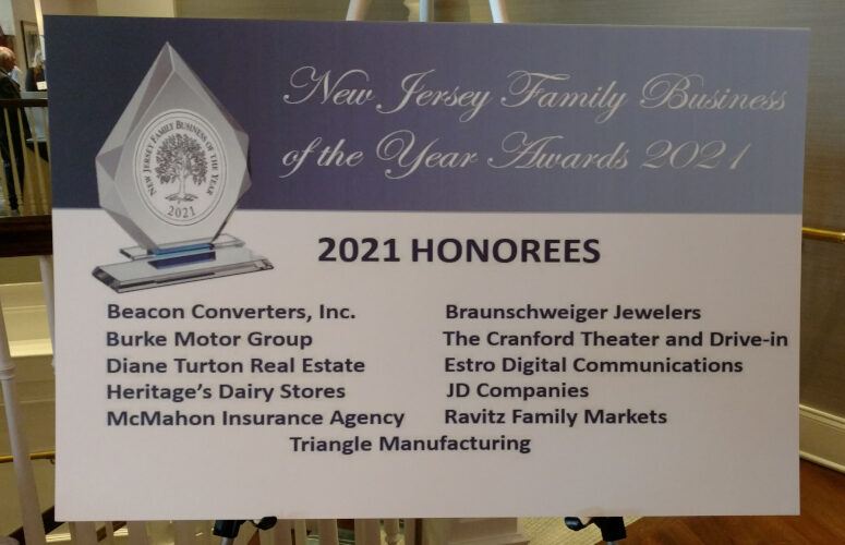 NJ Family Business Awards 2021