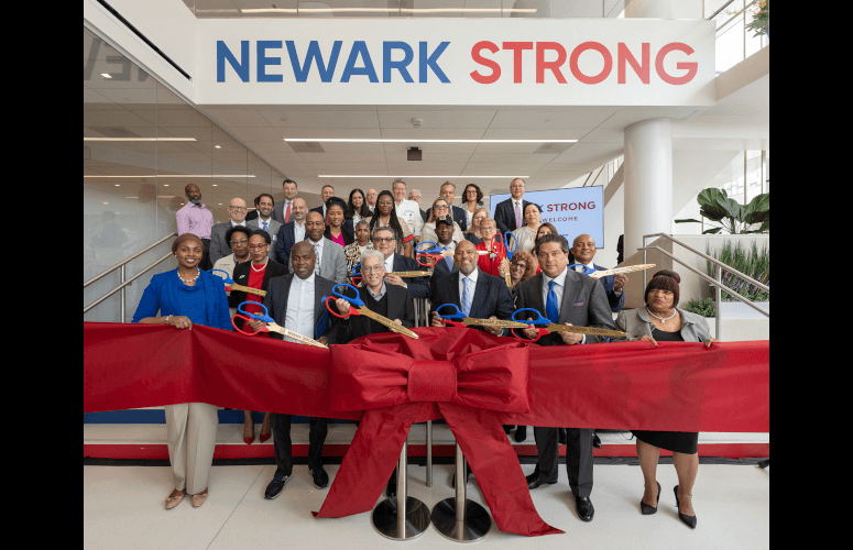 Newark Beth Israel ribbon cutting