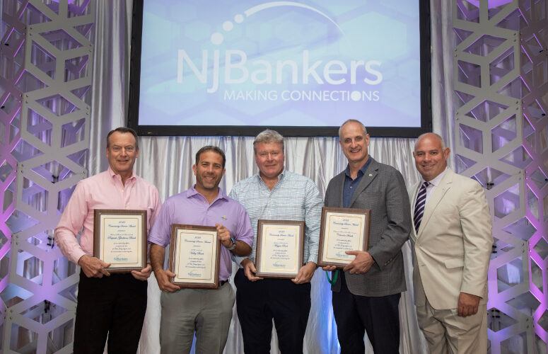 NJBankers 2023 Community Service Award winners