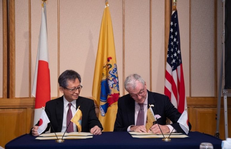 Gov. Phil Murphy and Fukui Prefecture Lieutenant Governor Mr. Yasuhiro Nakamura